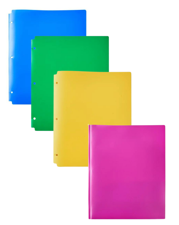 2-Pocket Poly Folder