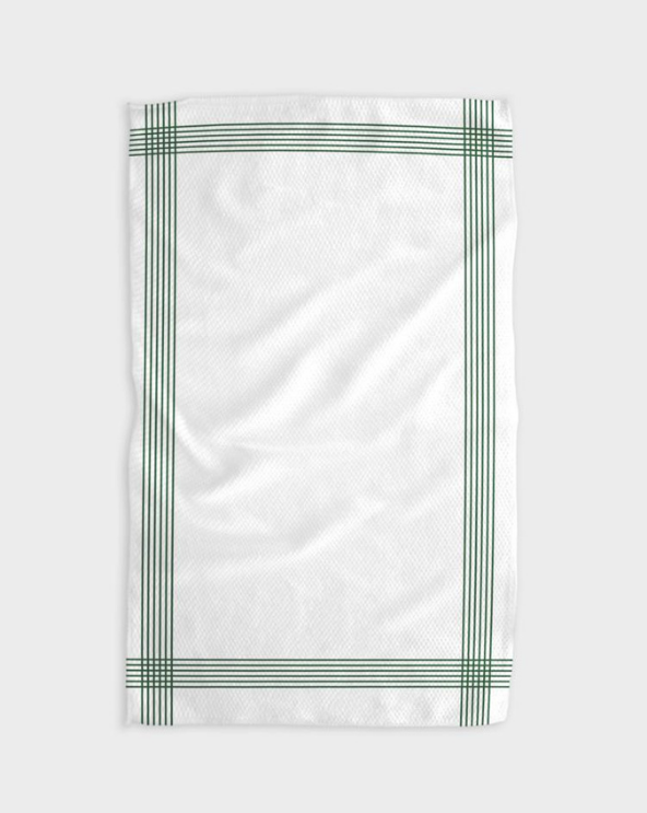 Geometry House Borderline Evergreen Towel