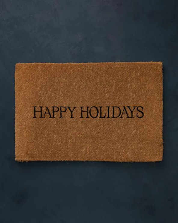 Happy Holidays Doormat