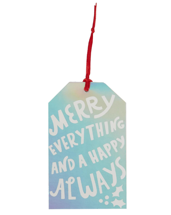 Merry Everything and Happy Always Gift Tags