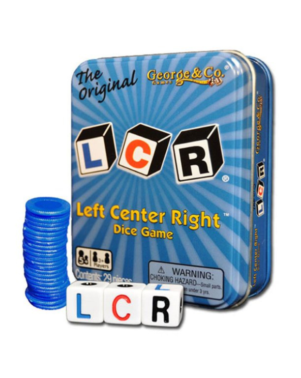 The Original LCR Left Center Right Dice Game